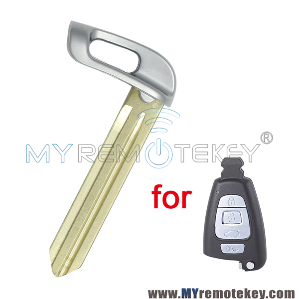 PN 81996-2B020 81996-2G020 Emergency Insert Key Blade for 2007-2012 Hyundai Veracruz emergency key