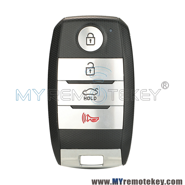 PN 95440-D4000 / FCC SY5JFFGE04 Keyless-Go Smart Key 4 button 433MHz FSK NCF29A1X / HITAG 3 / 47 CHIP for Kia Optima / HU134  2016-2020