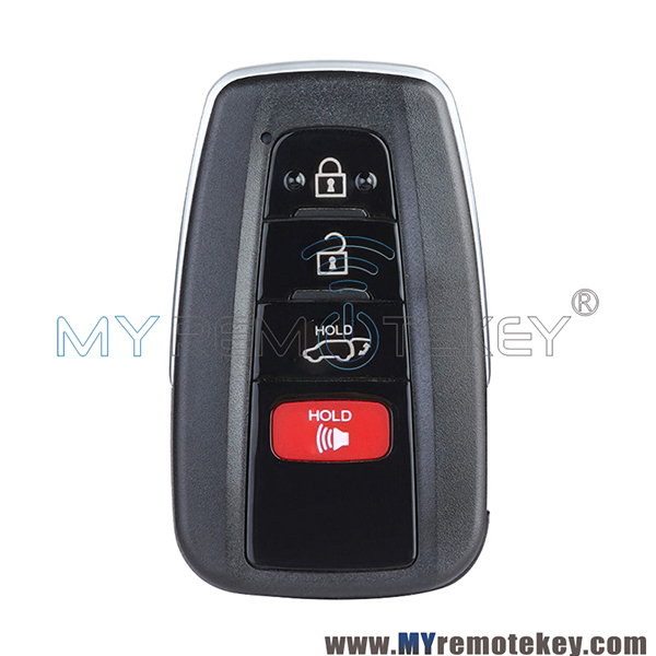 HYQ14FBC Smart Key 4 Button 312/314mhz 8A (H) chip for 2019-2021 Toyota RAV4 8990H-42030(board 0351)