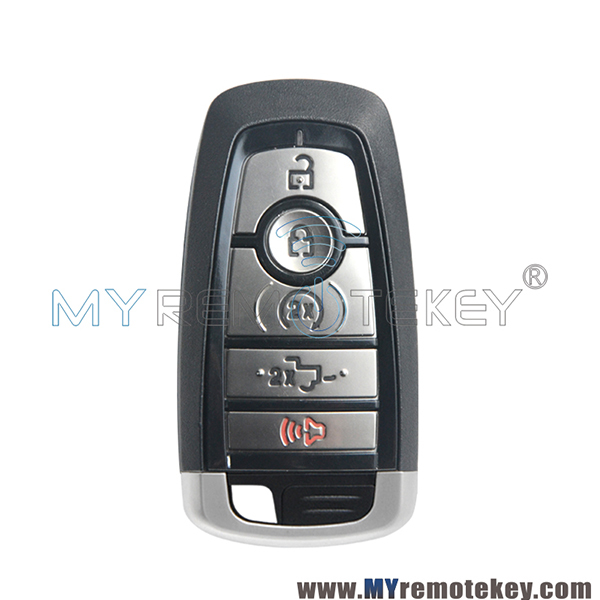M3N-A2C93142600 smart key shell 5 button  for 2017-2020 Ford F150 F250 F350 164-R8166 5929503 M3NA2C93142600