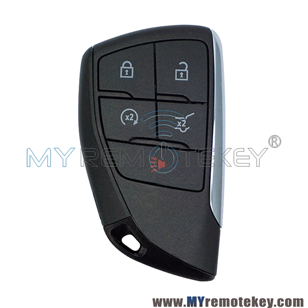 FCC YG0G21TB2 Smart Key shell 5 button for 2021-2022 Buick Envision PN 13537970