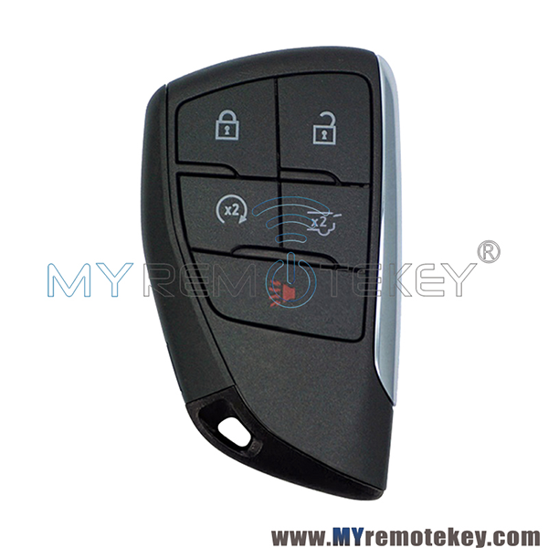 FCC YG0G21TB2 Smart Key shell 5 button for 2021-2022 Chevrolet Suburban Tahoe PN 13541559