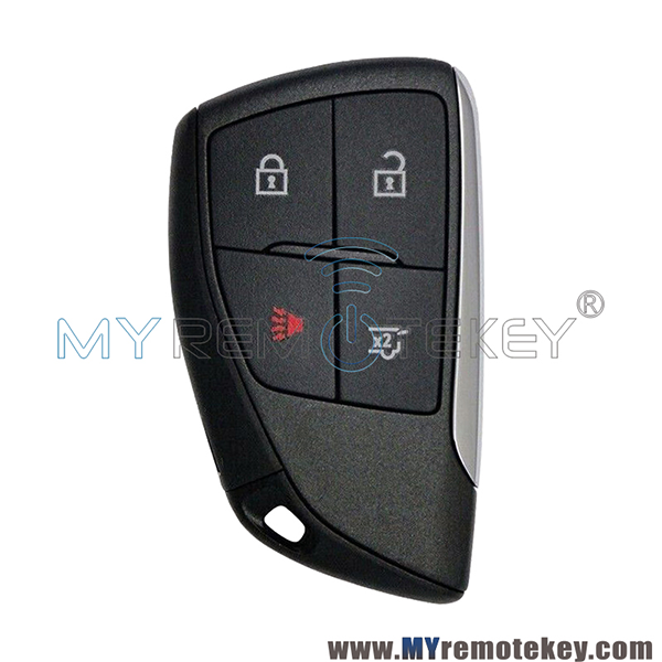 FCC YG0G21TB2 Smart Key shell 4 button for 2021-2022 Chevrolet Suburban Tahoe PN 13541561
