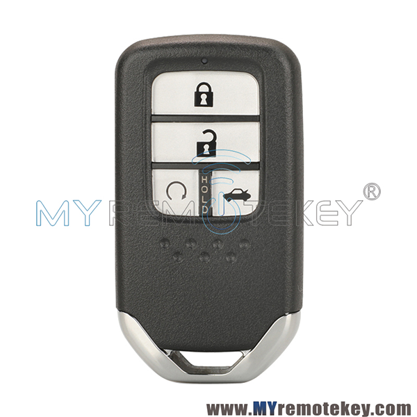 Smart Key 4 Button 4A chip 433MHz for 2019-2020 Honda Inspire Envix Accord Crider City FCC CWTWB1G0090
