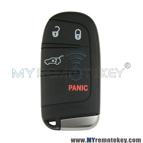 FCC M3N-40821302 Smart key 4 button 434mhz 4A chip for Jeep Renegade 2015-2021  included SIP22 key blade