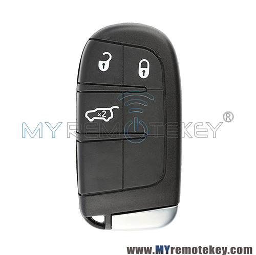 FCC M3N-40821302 Smart Key 3 button 434Mhz 46 chip for 2014-2020 Jeep Grand Cherokee PN 68143506AC