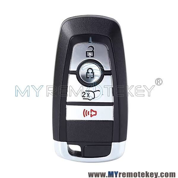 FCC M3N-A2C931423 smart key shell case 4 button  for 2017-2022 Ford Mustang Expedition Explorer Edge Bronco PN 164-R8197