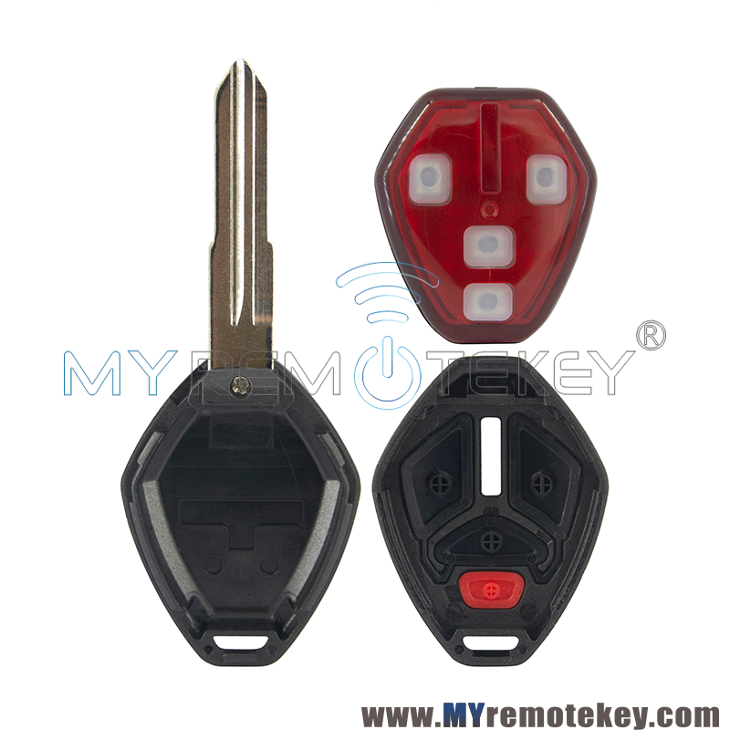 FCC OUCG8D-625M-A Remote key 4 button MIT3 blade 315Mhz ID46 chip for 2008 - 2015 Mitsubishi Lancer PN: 6370A477