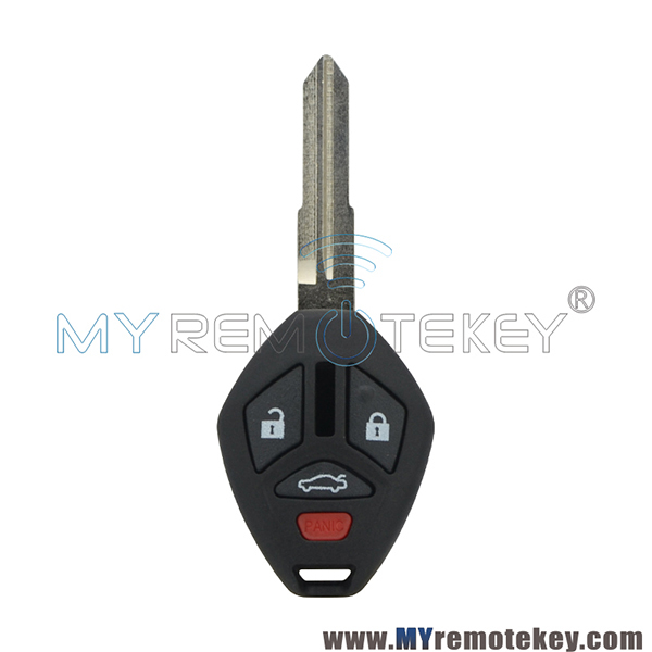(shoulder blade)FCC OUCG8D-620M-A Remote key 4 button MIT8L blade 313.8Mhz ID46 chip for  Mitsubishi