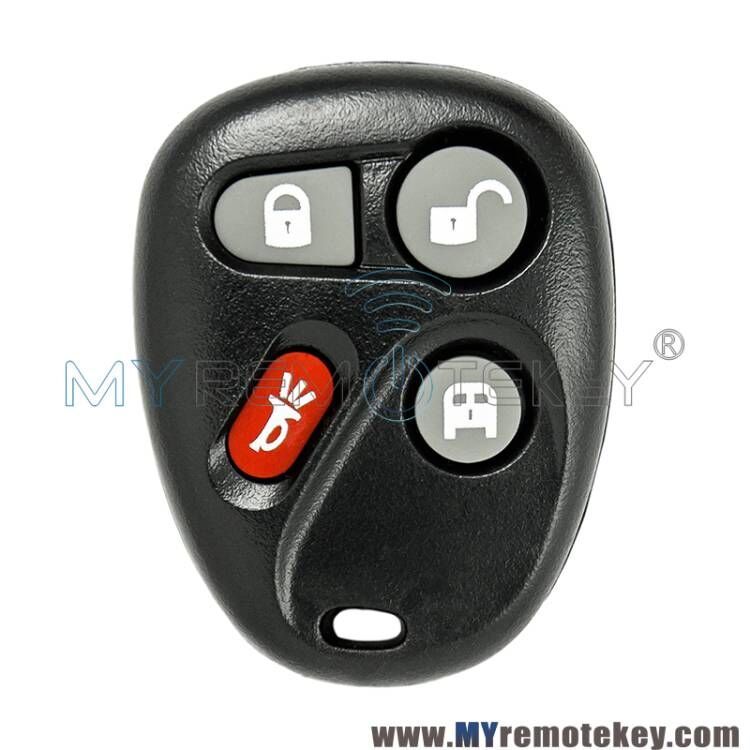 KOBLEAR1XT Remote Fob 4 Button 315 Mhz For 2003-2007 Chevrolet GMC PN: 15752330