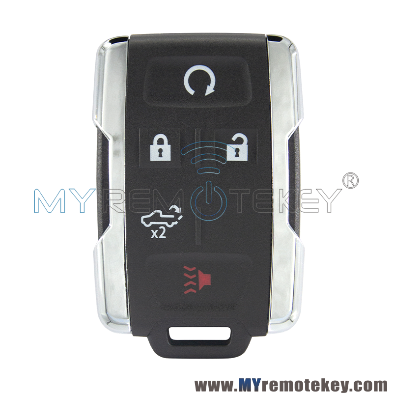FCC M3N-32337200 remote fob case 5 button for Chevrolet Silverado GMC Sierra 2019-2021 PN 84209236
