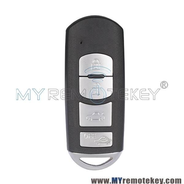 FCC SKE13E-01 / SKE13E-02 Smart key 4 button 434Mhz HITAG PRO ID49 chip PCF7953 for 2012-2019 Mazda 3 6 MX-5 Sport