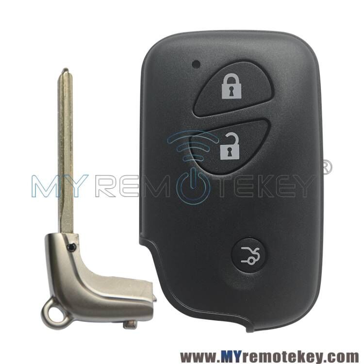 FCC HYQ14AAC Smart Key 3 Button 433mhz for 2006-2008 Lexus ES350 IS250 GS350 GS450h LS460 LS600h PN 89904-30311 (Board 271451-0140)