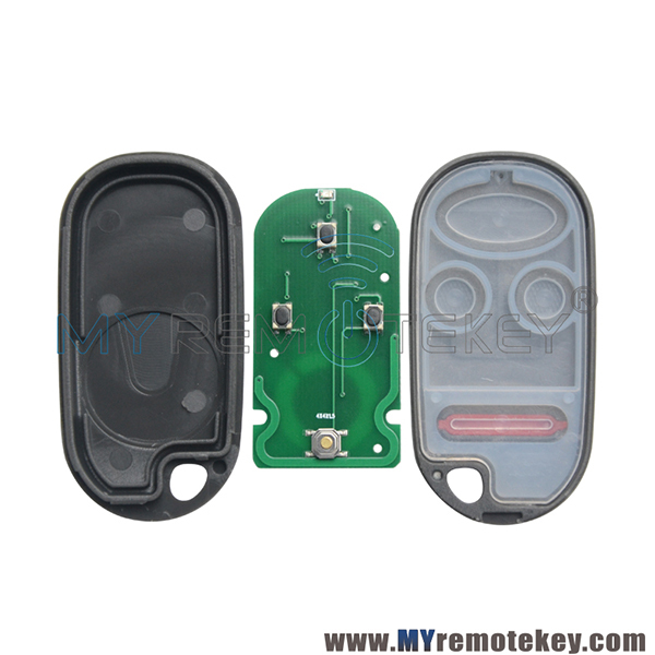 KOBUTAH2T remote fob 4 button 315Mhz ASK for Honda Accord 1998 1999 2000 2001 2002 72147-S84-A01