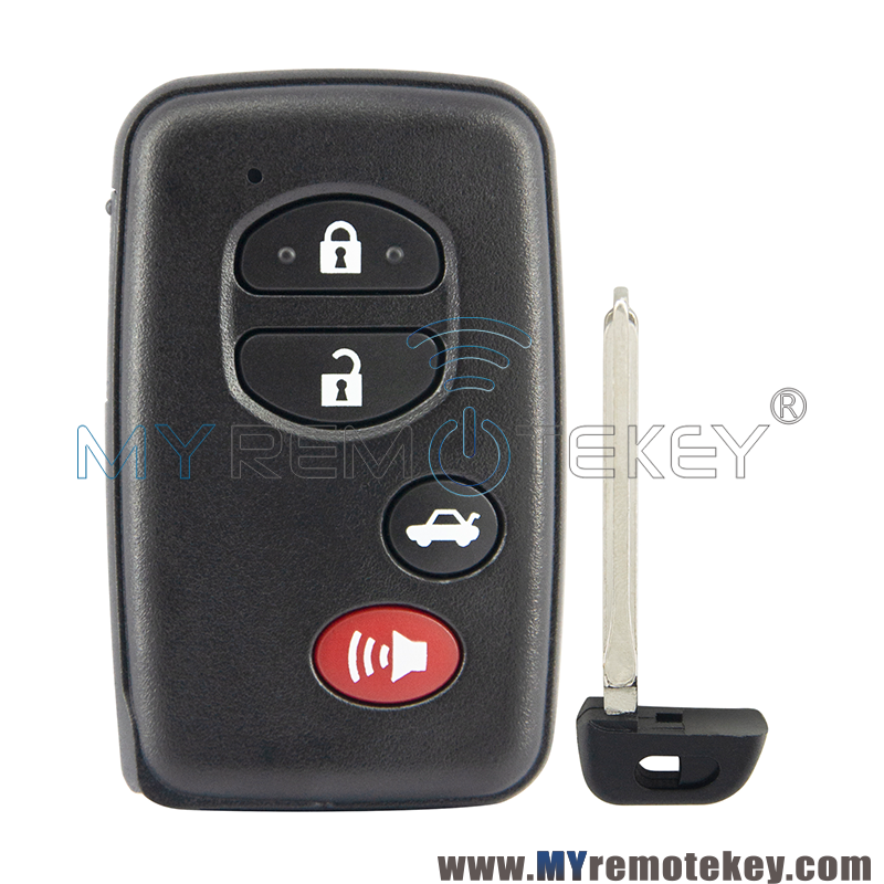 HYQ14AAB Smart key for Toyota Camry Corolla Avalon 2009-2012 315mhz 4 button 89904-06130(E board 271451-3370)