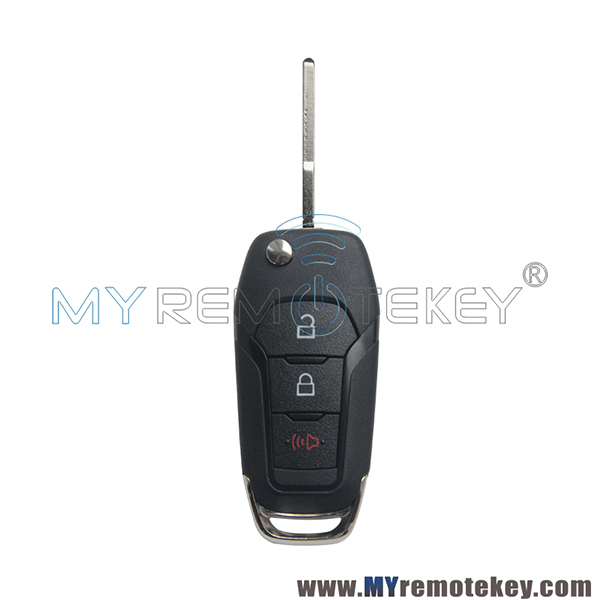 N5F-A08TAA Flip Remote key 3 button 315Mhz Hitag Pro-ID49 chip for Ford Fusion 164-R8130