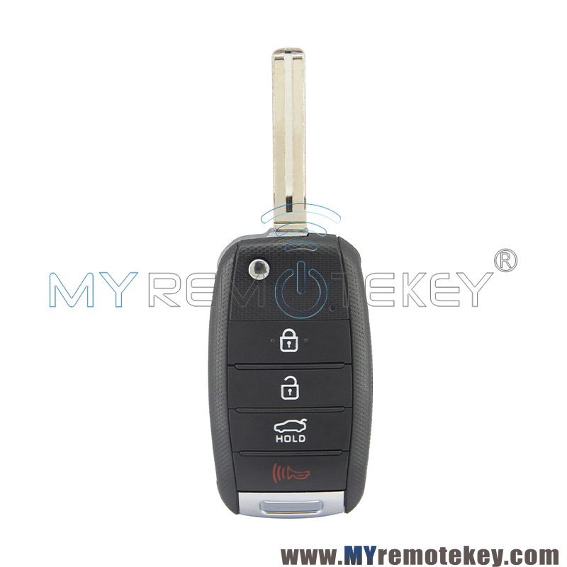 PN: 95430-2T560 Flip remote key 4 button 315Mhz for 2014-2015 Kia Optima FCC NYODD4TX1306-TFL