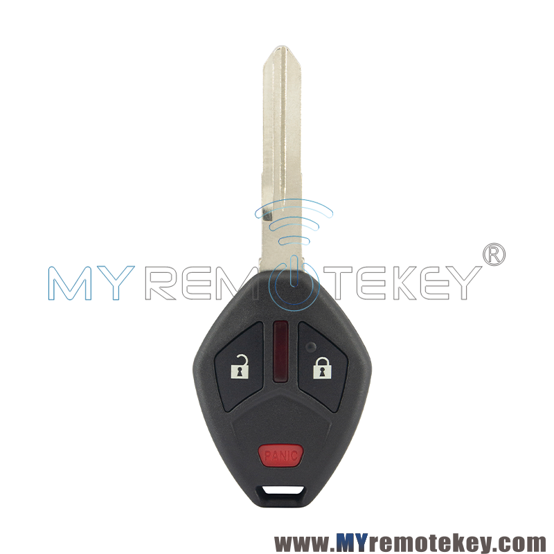 (straight blade)FCC OUCG8D-620M-A Remote key 3 button MIT6 blade 313.8Mhz ID46 chip for 2006-2007 Mitsubishi Endeavor PN MN141383
