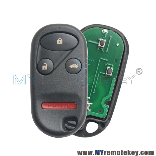 KOBUTAH2T remote fob 4 button 315Mhz ASK for Honda Accord 1998 1999 2000 2001 2002 72147-S84-A01