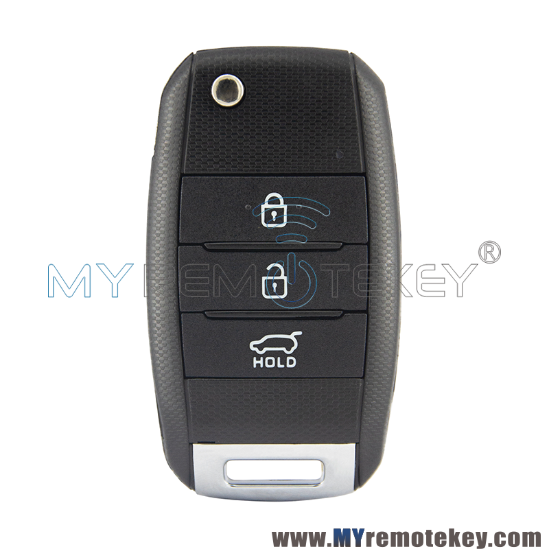 PN: 95430-G5100 Flip remote key 3 button 433MHZ FSK 4D60 CHIP for Kia Niro 2017-2019