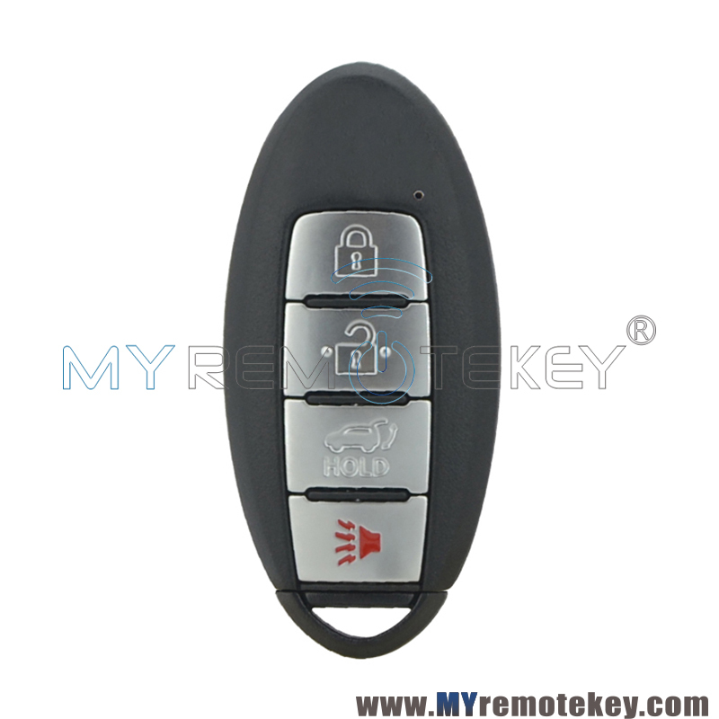 2013-2020 Nissan Pathfinder Keyless-Go Smart Key (SUV)  / FCC ID: KR5TXN1   PN: 285E3-9UF3A   S180144903 / 433.92 MHz FSK NCF29A1M  HITAG AES 4 button