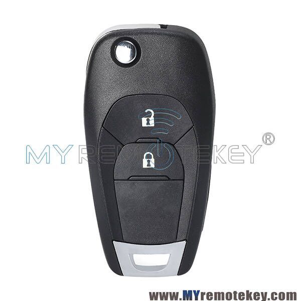 2019-2022 for Chevrolet Sonic  Trax Spark Flip remote key 2 button 433Mhz  4A chip