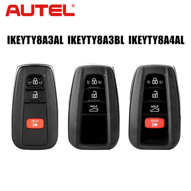 AUTEL IKEYTY8A3AL / IKEYTY8A3BL / IKEYTY8A4AL 315/433 MHz Smart Key for KM100 KM100E IM508 IM608 PRO