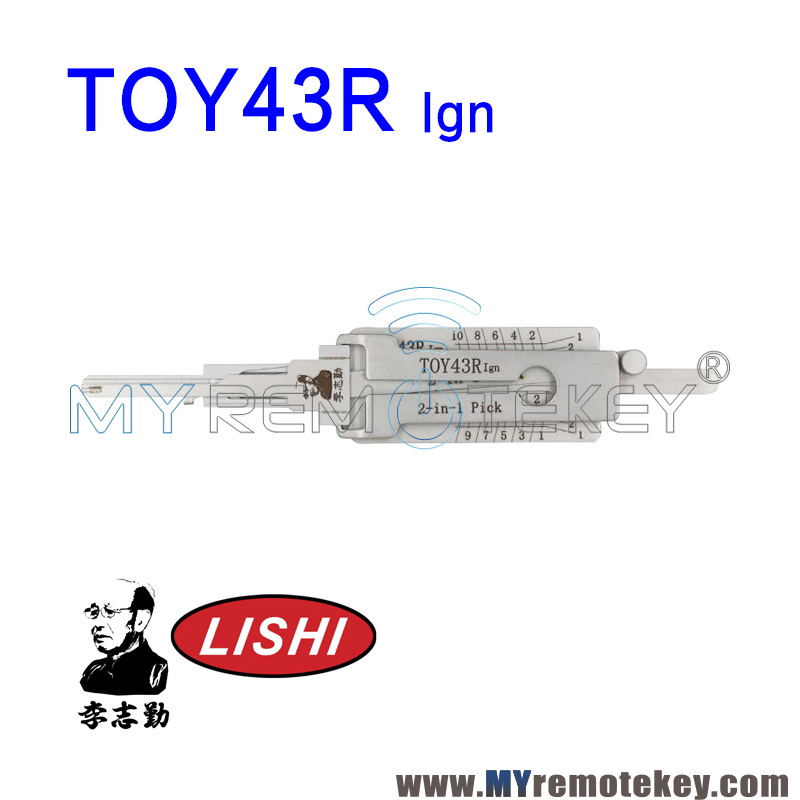 Original Lishi 2in1 Pick TOY43R Ign