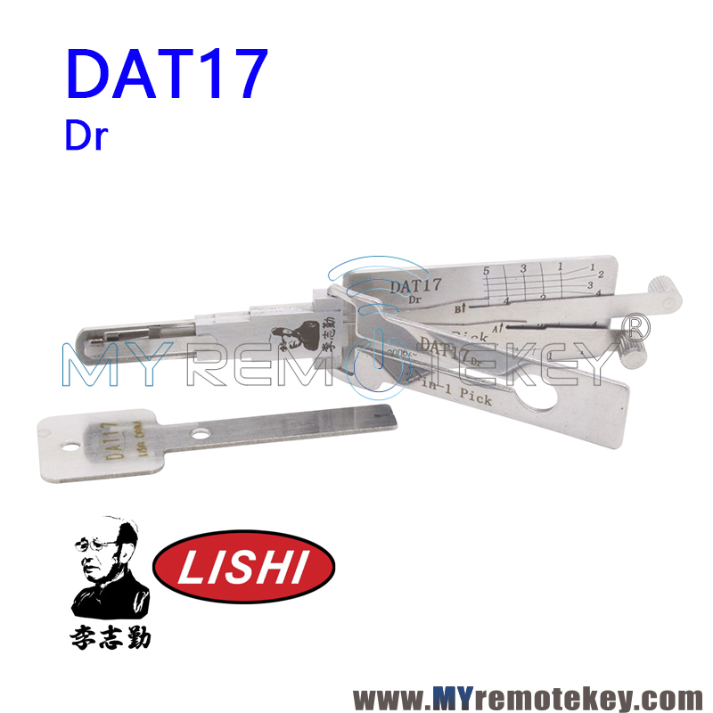 Original LISHI DAT17 Dr 2 in 1 Auto Pick and Decoder For Subaru