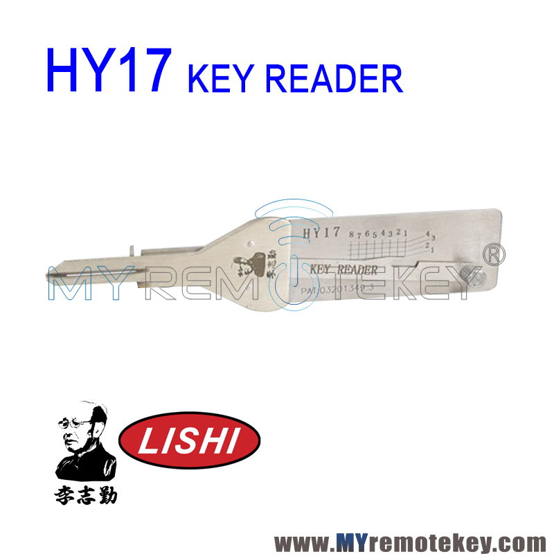 Original Lishi HY17 key reader for Hyundai Kia