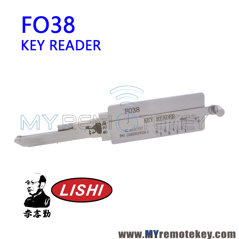 Original LISHI FO38 key reader