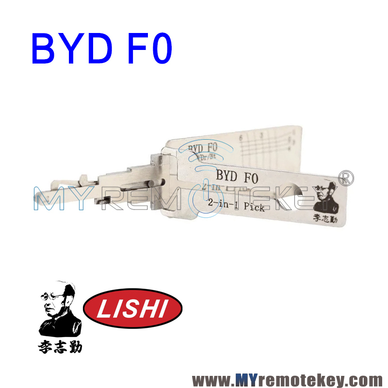 Original Lishi 2-in-1 Pick BYD F0