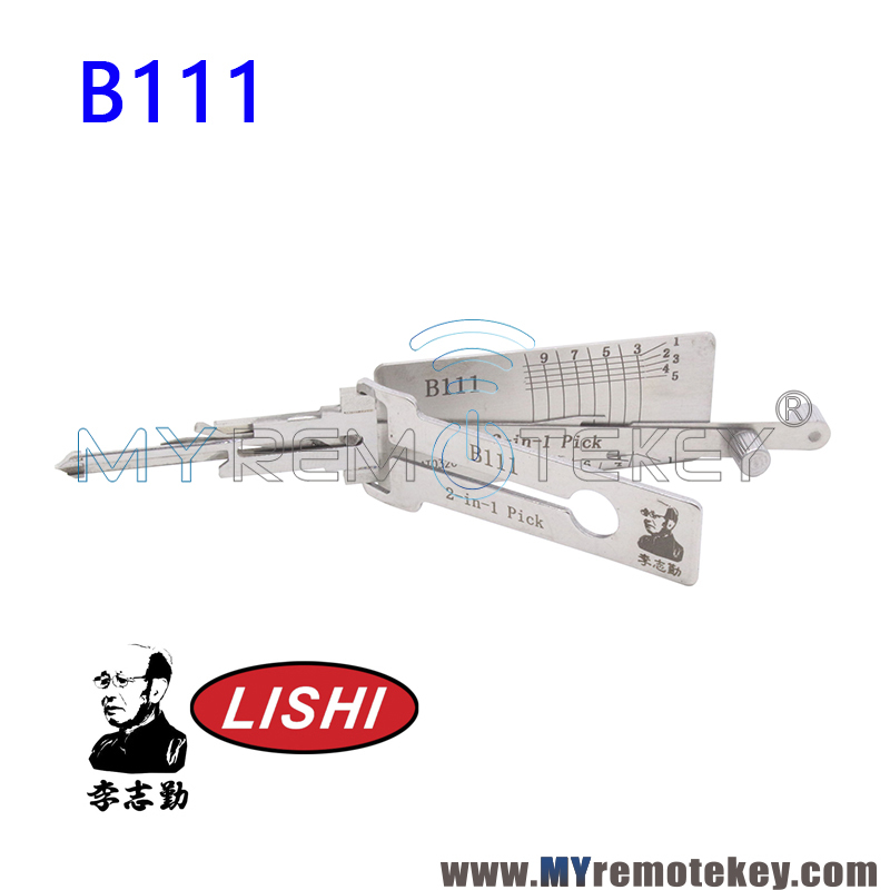 Original LISHI B111 GM37W for Hummer 2 in 1 Auto Pick and Decoder
