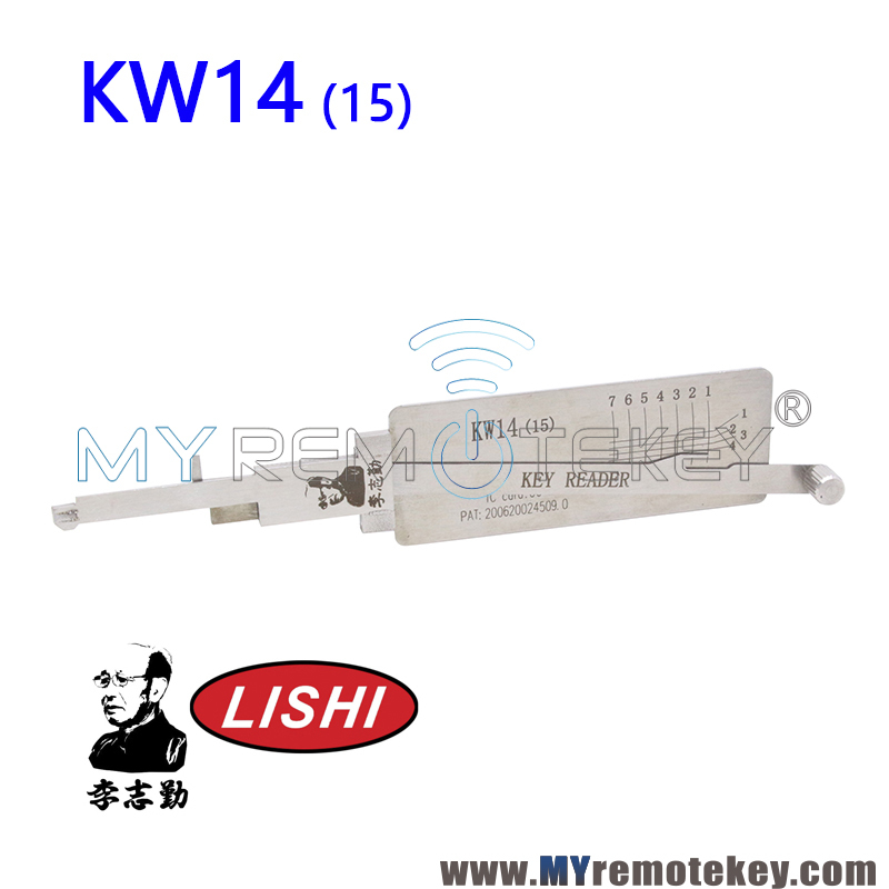 Original LISHI KW14 (15) key reader