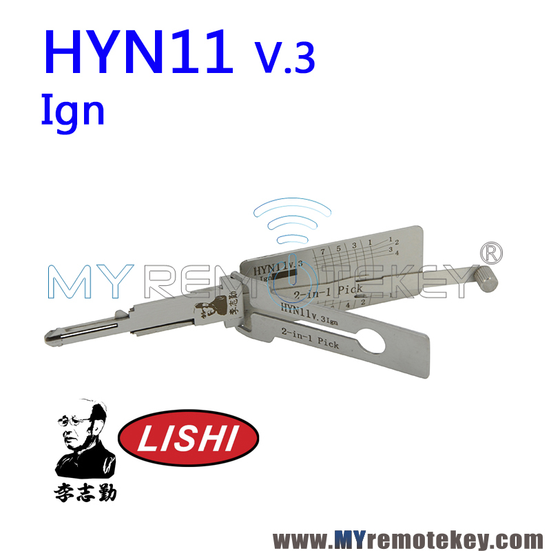 Original LISHI HYN11 v.3 Ign 2 in 1 Auto Pick and Decoder For Hyundai