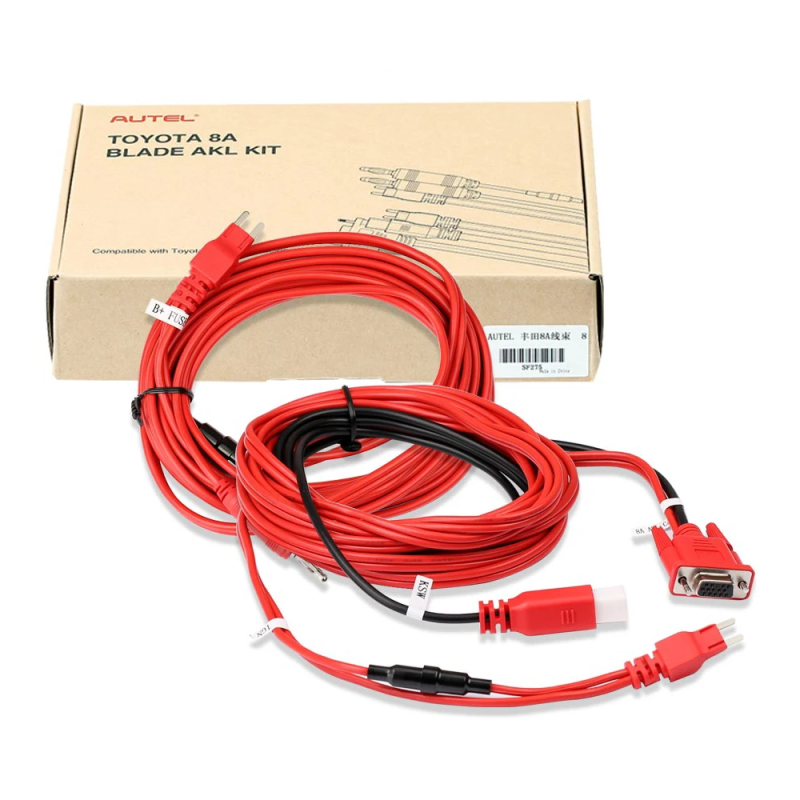 Autel 8A AKL For Toyota Autel 8A Cable Non-Smart Key All Keys Lost Adapter Work with APB112