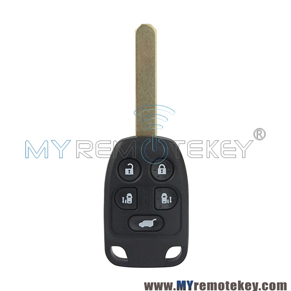 FCC N5F-A04TAA remote key 5 button 313.8Mhz  ID46 chip for 2011 2012 2013 Honda Odyssey