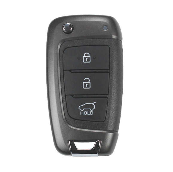 FCC TQ8-RKE-4F39 Smart key shell 3 button for 2018-2019 Hyundai Santa Fe Kona