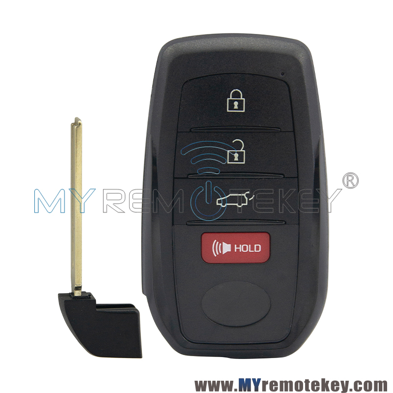 FCC HYQ14FBX Smart Key shell 4 Button for 2021-2023 Toyota Venza 8990H-48050