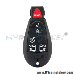 #9 IYZ-C01C New type Fobik remote key fob 5 button with panic for Chrysler Dodge Dodge Grand Caravan 2009 2010 2011 2012 Jeep 434MHZ ID46 PCF7941