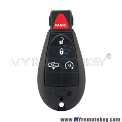 PN 68159655 / FCC GQ4-53T fobik key remote 5 button 433Mhz 46 chip PCF7961 for 2013-2018 Dodge RAM 1500 2500 3500
