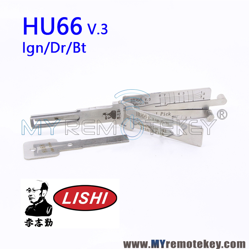 Original Lishi HU66 v.3 2in1 Decoder