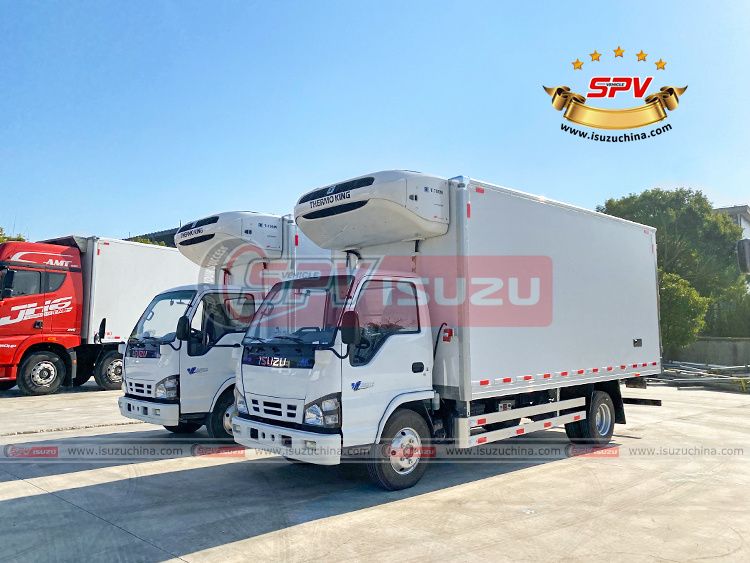SPV Isuzuchina | 2 Units of Reefer Truck ISUZU - Left Front Side View