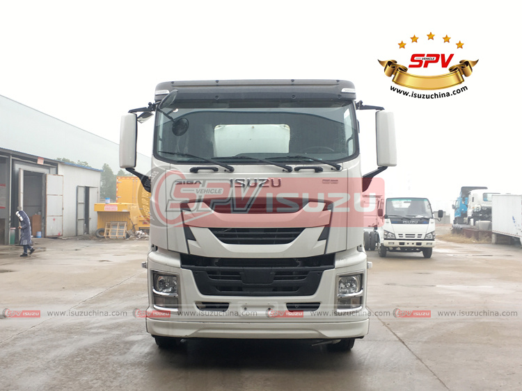 SPV Isuzuchina - 18 CBM Refuse Collection Truck ISUZU - Front Side View