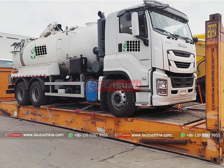 ISUZU 14000 Litres Combined Sewer Jetting Truck
