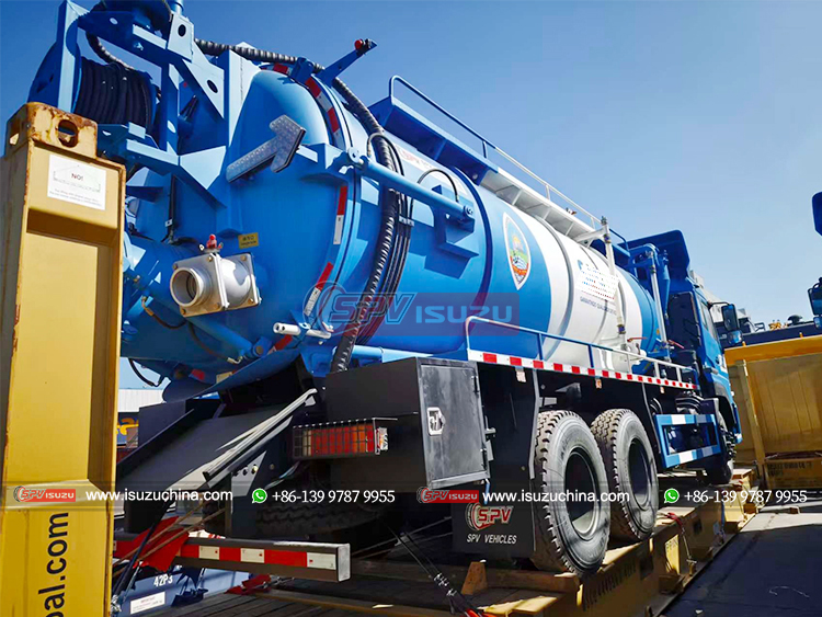 DONGFENG Heavy-duty Sewage Suction and Washing Truck