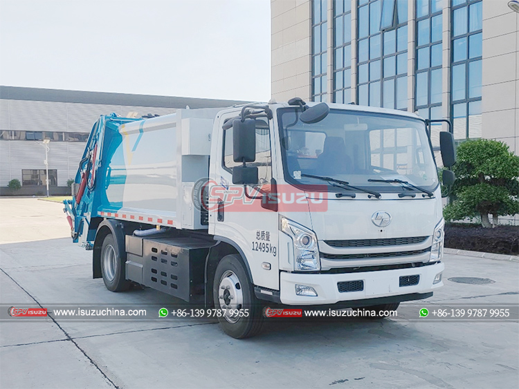 Electric Refuse Collection Truck - Front Right Side