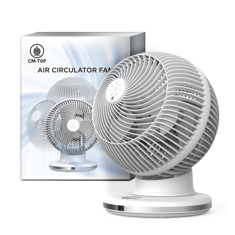 CM-TOP Ventilador Circulador de Aire de Mesa con Control Remoto