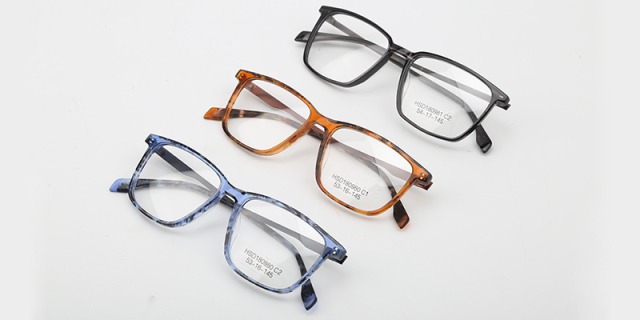 High-end mens fashion lamination acetate optical eyeglasses