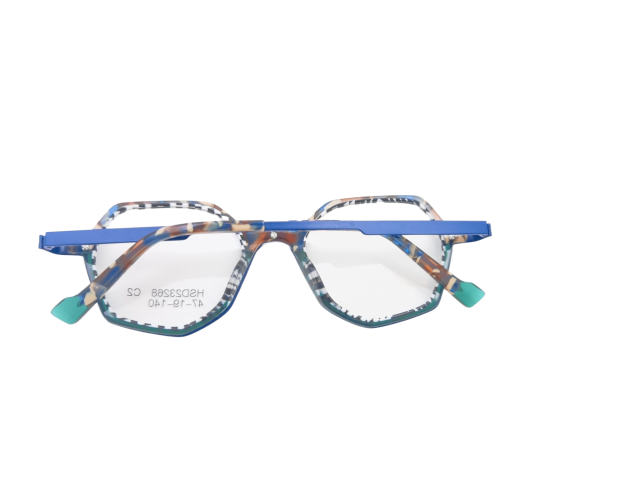 Colorful Acetate Eyeglass Frames Fashionable Women's Frames